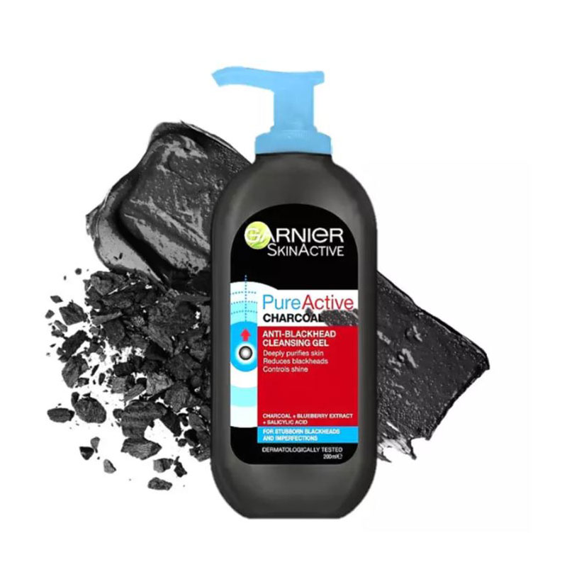 ژل شست و شوی زغال Garnier 