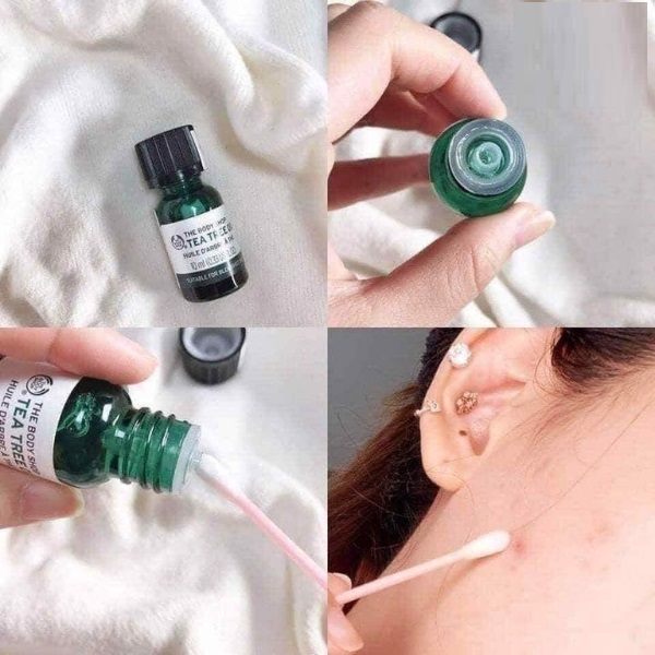 روغن درخت چای بادی شاپ روغن درخت چای body shop