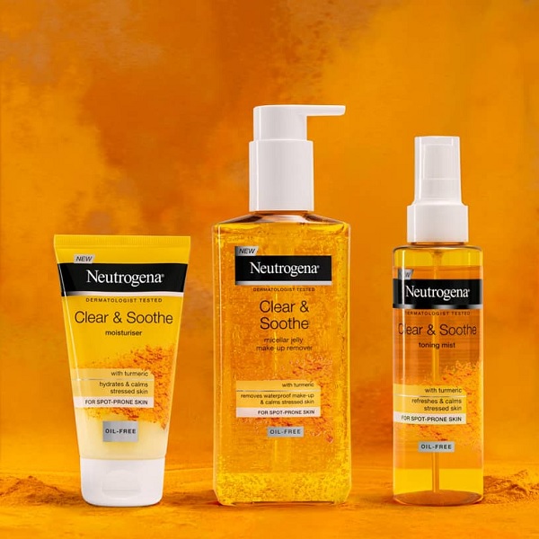 تونر صورت Neutrogena مدل Soothing Clear