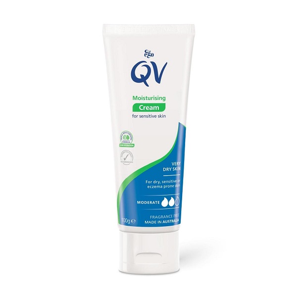 کرم مرطوب کننده پوست خشک کیووی QV
