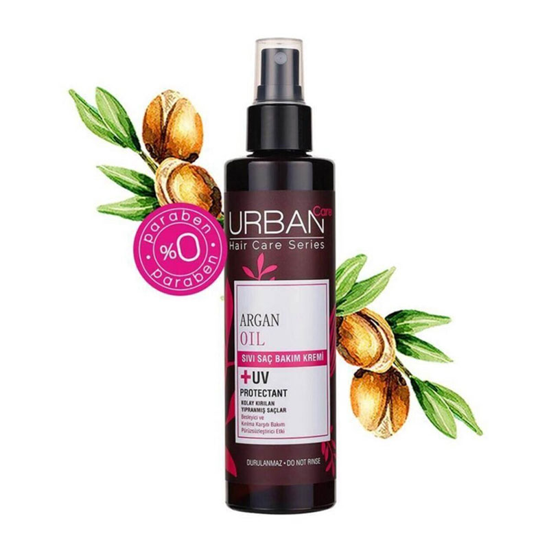 اسپری دوفاز روغن آرگان و کراتین Urban Care 