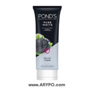 فوم شوینده و روشن کننده صورت پوندز حاوی ذغال شارکل Ponds Pure White