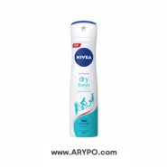 اسپری دئودورانت زنانه نیوآ Dry Fresh