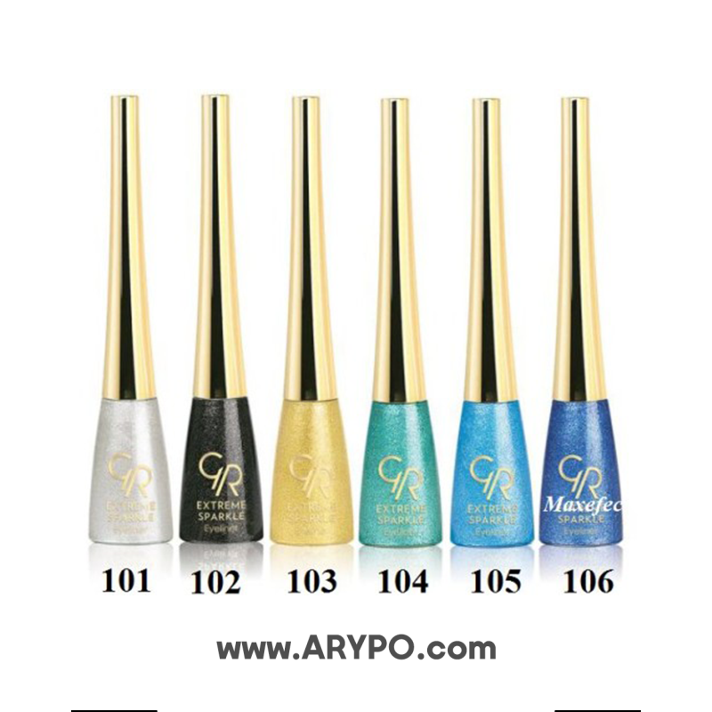 خط چشم اکلیلی گلدن رز اکستریم Golden Rose Extreme Sparkle خط چشم اکلیلی گلدن رز اکستریم Golden Rose Extreme Sparkle