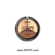 پالت کانتور نیکس NYX 3 Steps Palette to sculpt