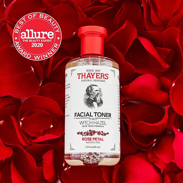 تونر گل رز تایرز Thayers Witch Hazel Rose Petal