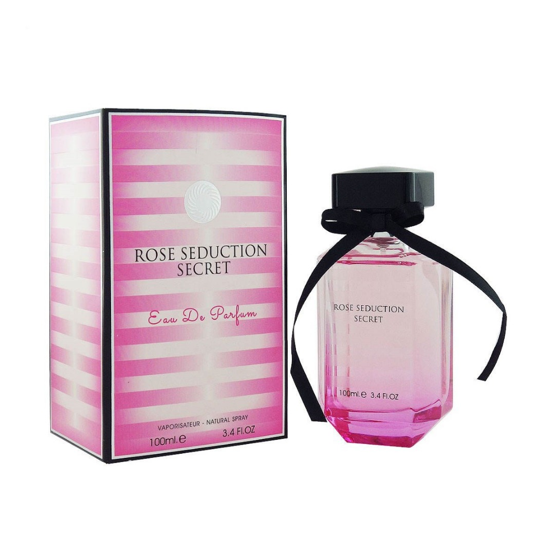 ادکلن ROSE SEDUCTION SECRET مشابه ادکلن  victoria secret bombshell