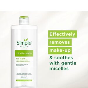 میسلار واتر سیمپل Simple Micellar Cleansing Water