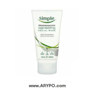 ژل شستشوی ضد پیری پوست SIMPLE AGE RESISTING FACIAL WASH