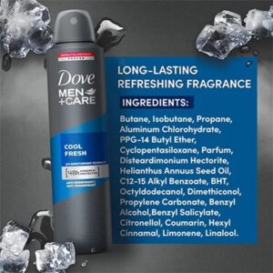 اسپری ضد تعریق مردانه Dove مدل Cool Fresh