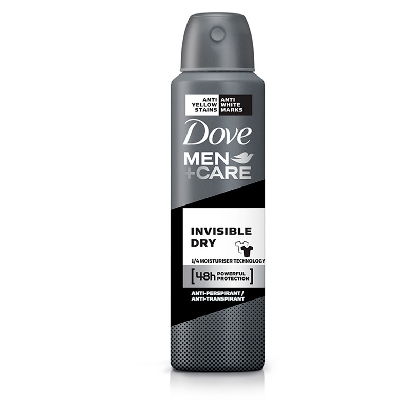 اسپری ضد تعریق مردانه دام مدل invisible dry اسپری ضد تعریق مردانه داو مدل Invisible Dry
