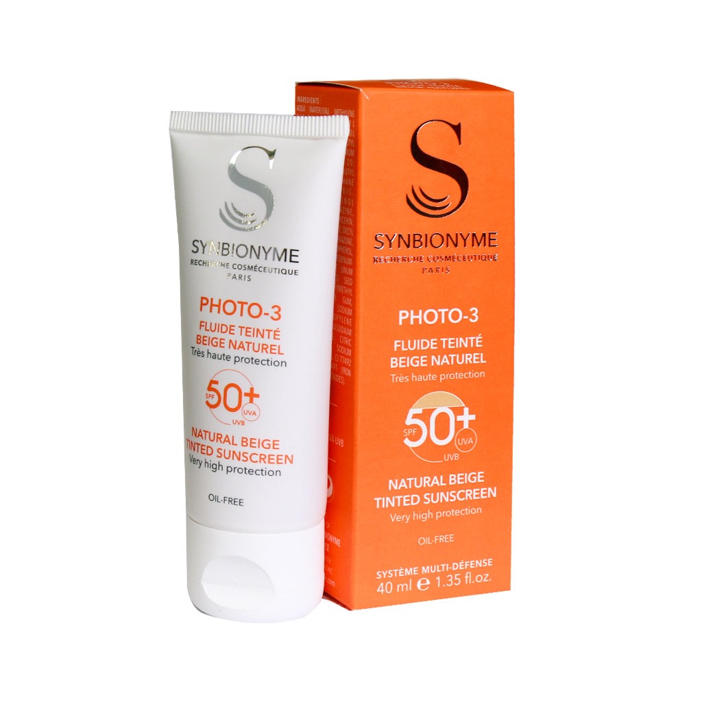 كرم ضد آفتاب رنگی فتو 3 +SPF50 سین بیونیم Natural Beige