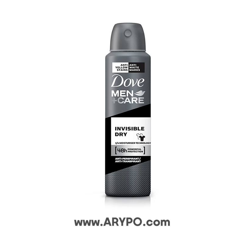 اسپری ضد تعریق مردانه دام مدل invisible dry اسپری ضد تعریق مردانه داو مدل Invisible Dry
