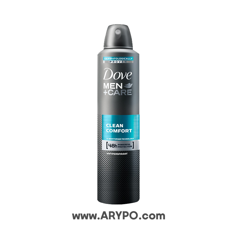 اسپری ضد تعریق مردانه داو مدل clean comfort اسپری ضد تعریق مردانه داو مدل کلین کامفورت Dove Men Clean Comfort
