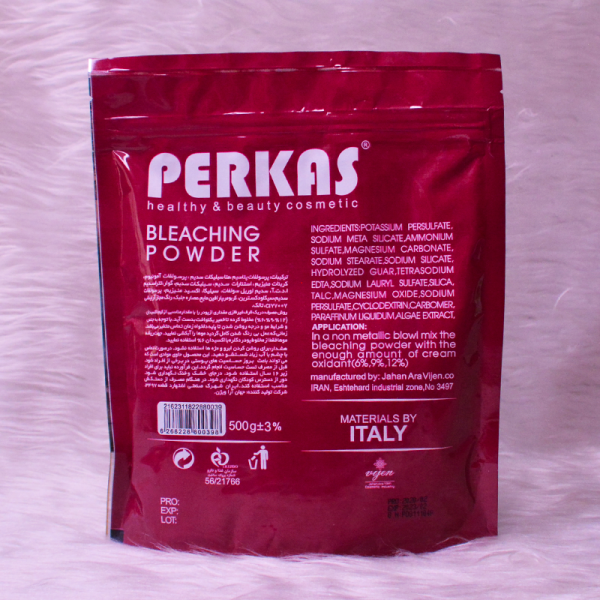 پودر دکلره 500گرمی پرکاس PERKAS پودر دکلره 500گرمی پرکاس PERKAS
