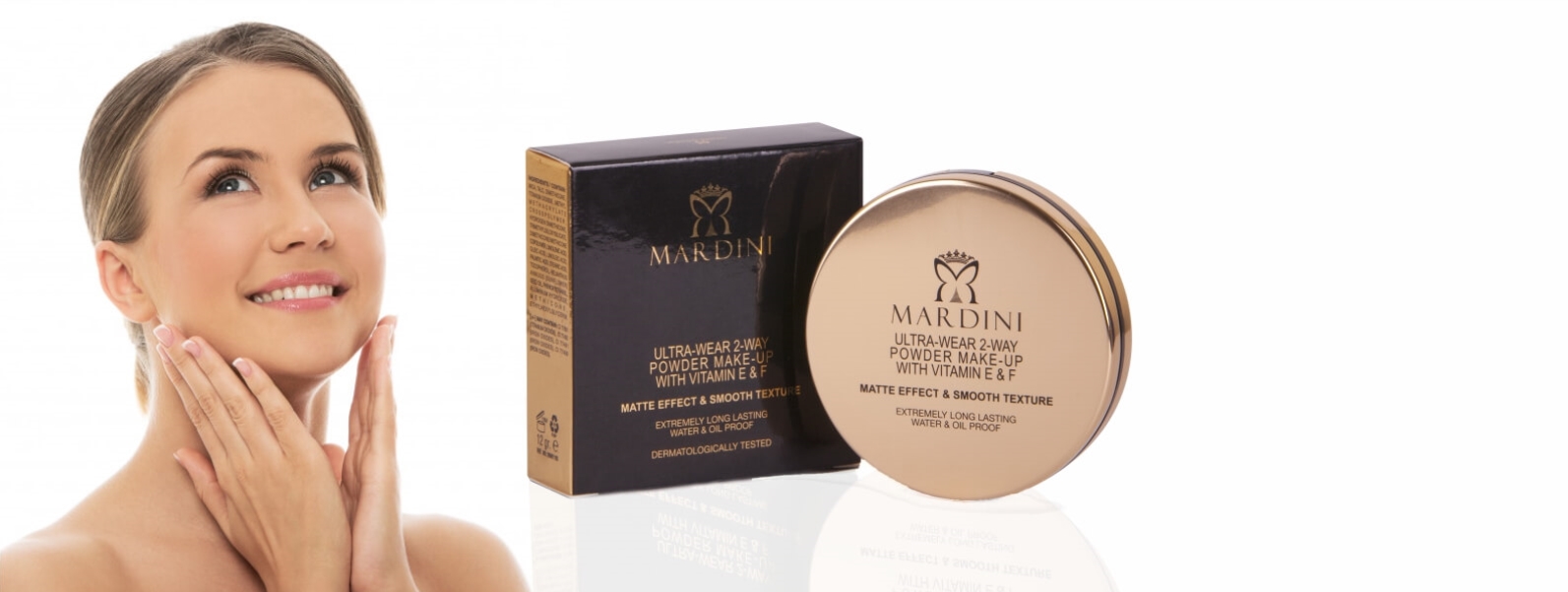 پنکک دو کاره ماردینی Mardini مدل Ultra Wear 2 Way