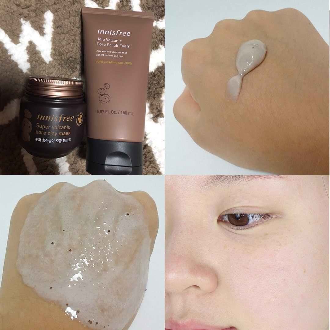 فوم شستشوی صورت اسکراب دار پوست چرب اینیسفری INNISFREE فوم شستشوی صورت اسکراب دار پوست چرب اینیسفری INNISFREE