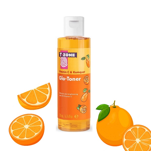 تونر تی زون مدل T-Zone Vitamin C And Kumquat