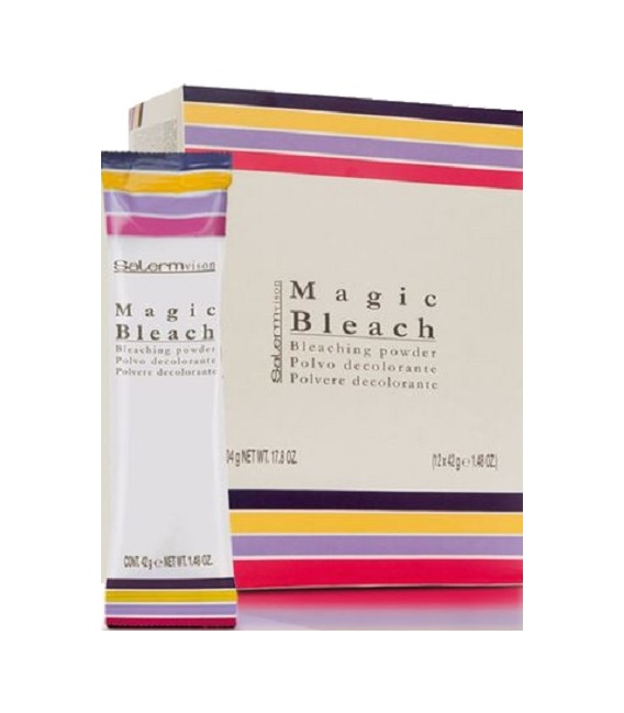 پودر دکلره ضد زردی سالرم مدل magic bleach