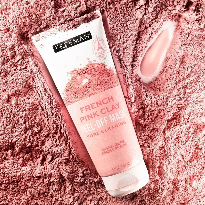 ماسک پیل آف FREEMAN مدل FRENCH PINK CLAY