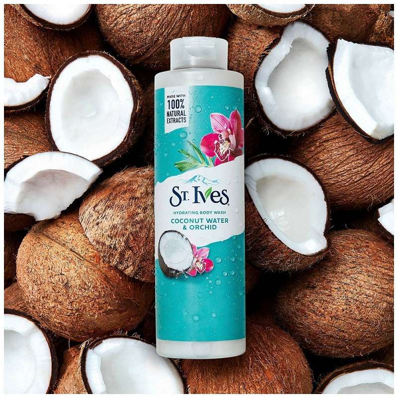 شامپو بدن نارگیل و ارکیده سینت ایوز st.ives