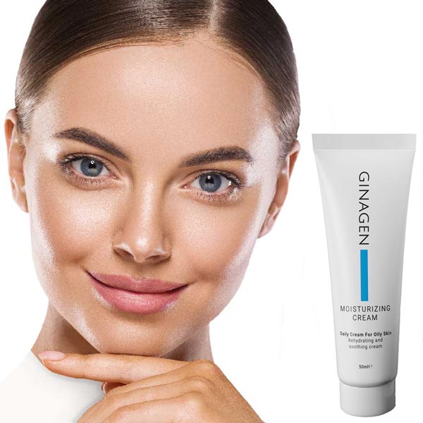 کرم مرطوب کننده ژیناژن پوست چرب GINAGEN