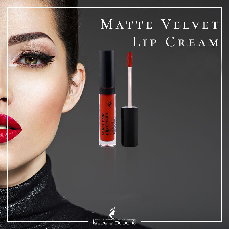 رژ لب مایع ISABELLA DUPONT مدل VELVET MATTE