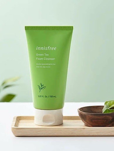 فوم پاک کننده چای سبز اینیسفری innisfree