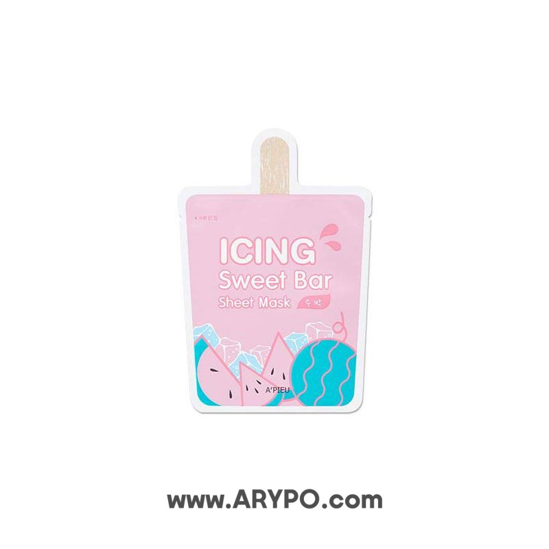 ماسک ورقه ای شیرین (هندوانه) APIEU (5 عدد) ماسک ورقه ای شیرین (هندوانه) APIEU (5 عدد)