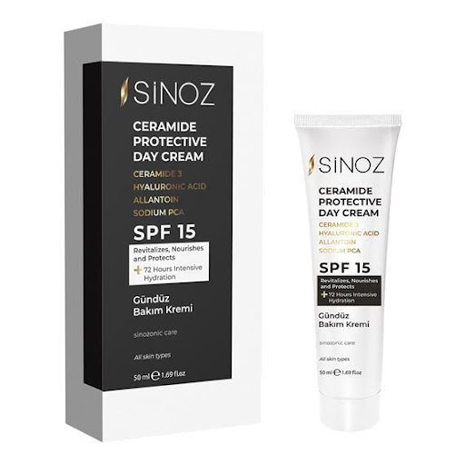 کرم روز محافظت کننده سینوز SPF15 کرم روز محافظت کننده spf15 سینوز SINOZ