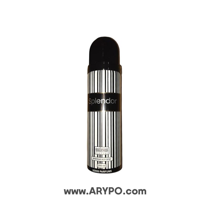 اسپری مردانه سریس مدل Splendor Black اسپری مردانه سریس مدل Splendor Black