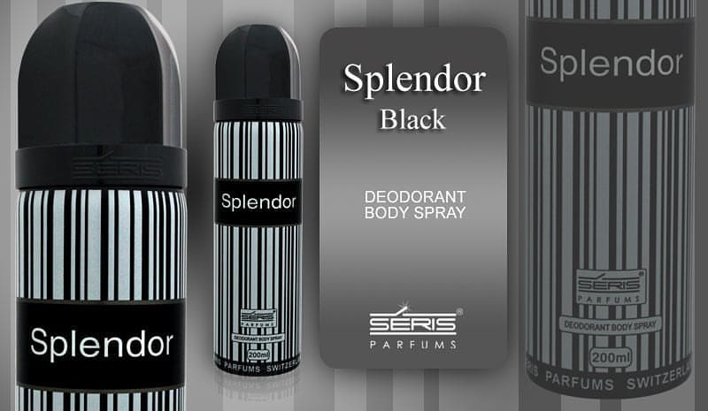 اسپری مردانه سریس مدل Splendor Black اسپری مردانه سریس مدل Splendor Black