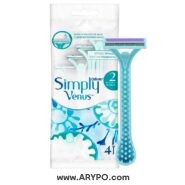 ژیلت ونوس دو تیغه 4 عددی Simply