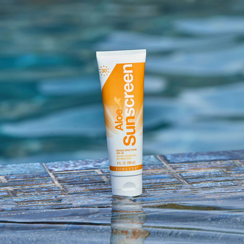 ضد آفتاب فوراور مدل ALOE SUNSCREEN ضد آفتاب SPF30 فوراور مدل ALOE SUNSCREEN