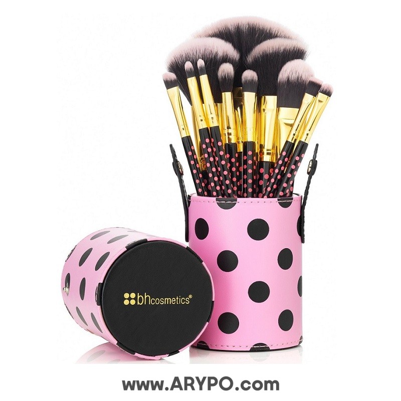 BH849953011196d-1000x1000 ست براش 11 تایی BH Cosmetics Pink A Dot