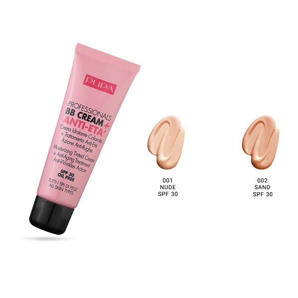 BB کرم ضد چروک PUPA مدل ANTI-ETA SPF30