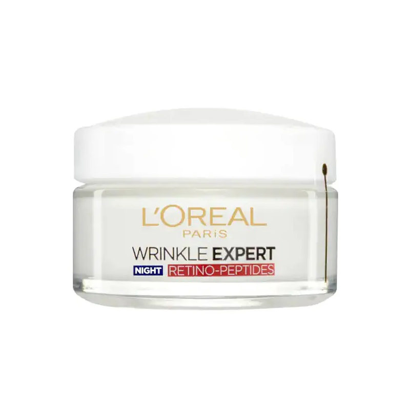 کرم ضد چروک شب لورال مدل +45 Wrinkle Expert