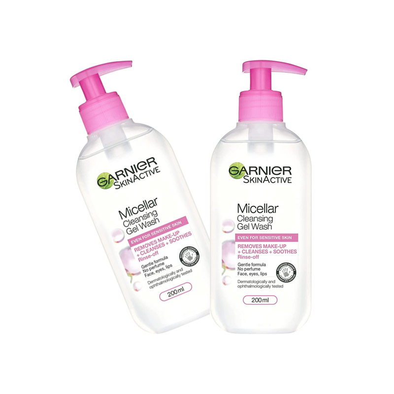 ژل شستشوی پوست حساس گارنیر مدل MICELLAR CLEANSING
