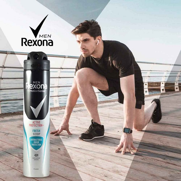اسپری بدن مردانه REXONA مدل ACTIVE PROTECTION FRESH
