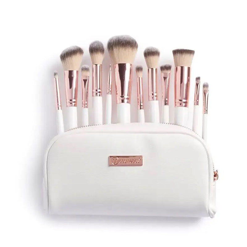 ست براش 12 تایی BH cosmetics مدل ROSE ROMANCE