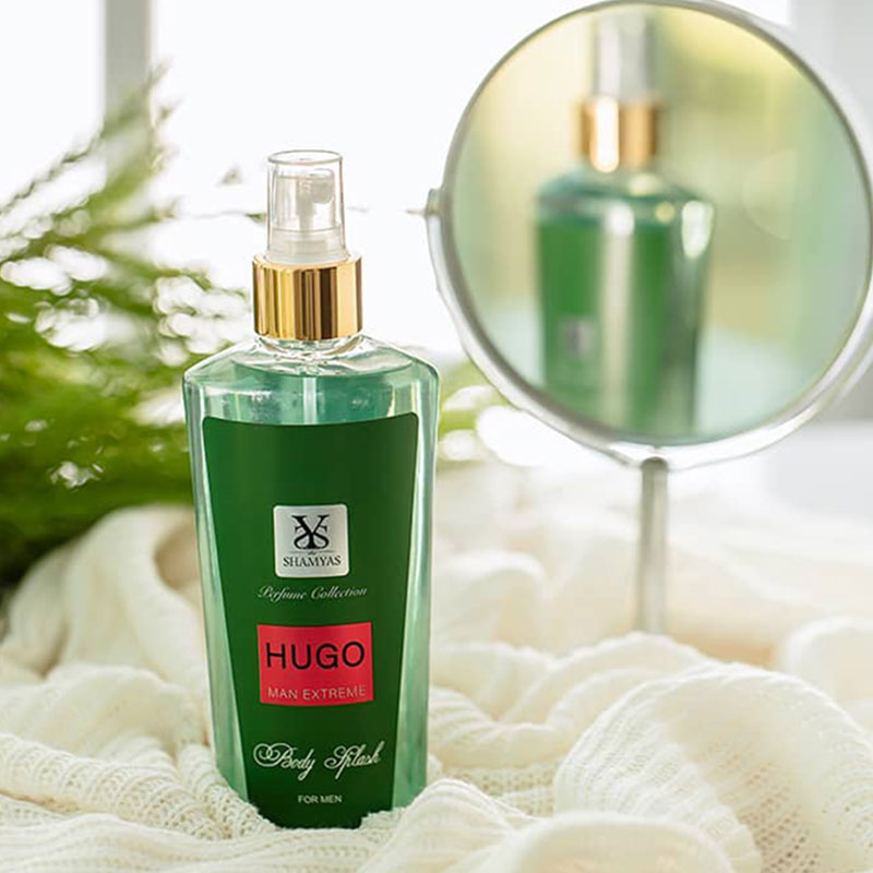 بادی اسپلش مردانه شمیاس مدل HUGO MAN EXTREME