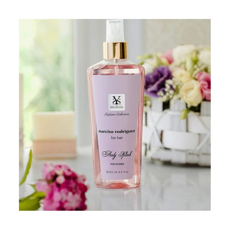 بادی اسپلش زنانه SHAMYAS مدل NARCISO RODRIGUEZ