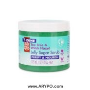 اسکراب ژله ای چای سبز و فندوق افسونگر T-ZONE