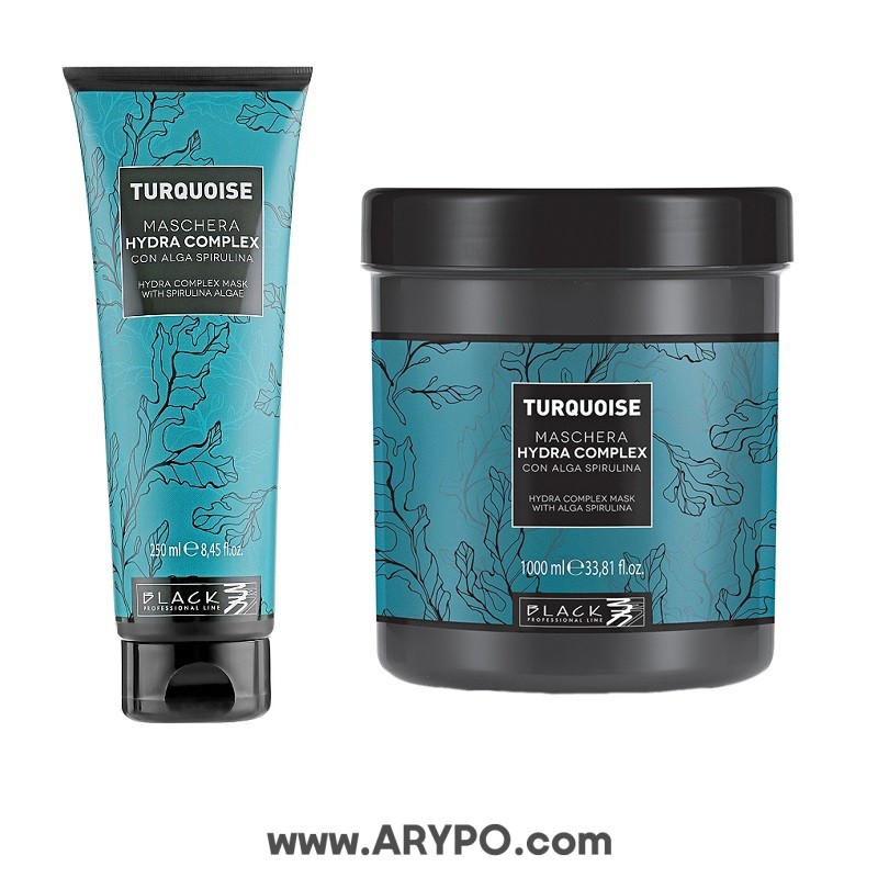 ماسک آبرسان مو بلک پروفشینال سری TURQUOISE مدل HYDRA COMPLEX ماسک آبرسان مو بلک پروفشینال سری TURQUOISE مدل HYDRA COMPLEX