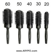 برس گرد حرفه ای مشکی Alter Hair مدل ECO beauty brush