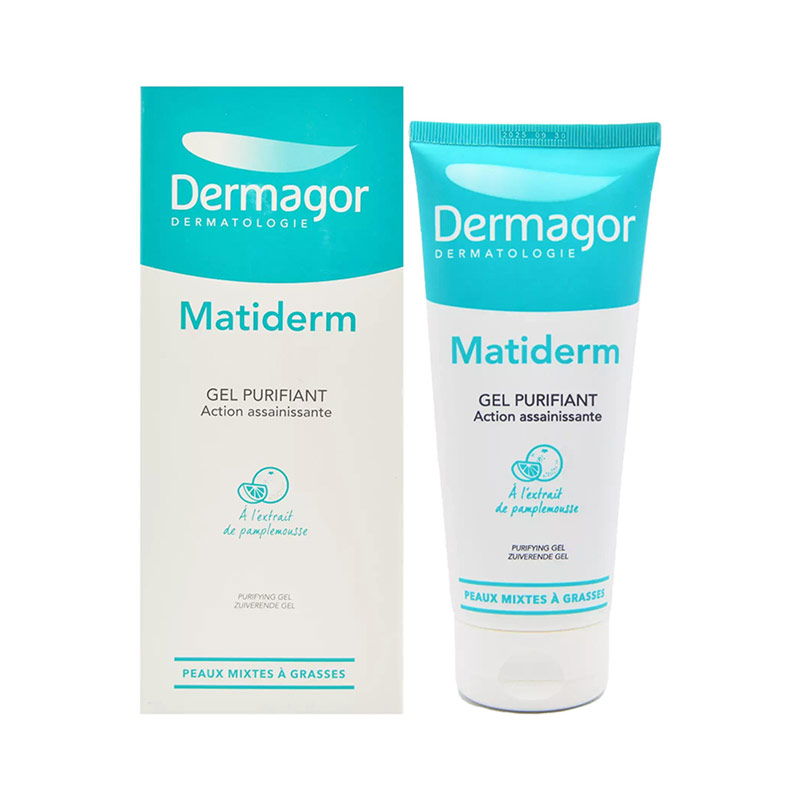 ژل پاک کننده درماگور مدل MATIDERM