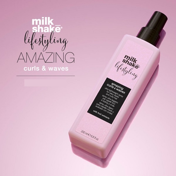 اسپری حالت دهنده میلک شیک مدل amazing curls & waves اسپری حالت دهنده MILK SHAKE مدل amazing curls & waves