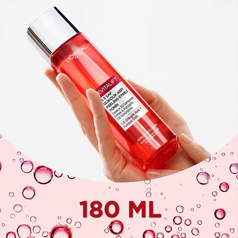 تونر روشن کننده و لایه بردار LOREAL مدل REVITALIFT