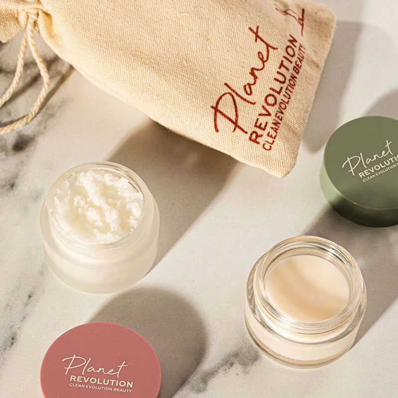ست ماسک و اسکراب لب رولوشن مدل rose kiss lip set ست ماسک و اسکراب Planet revolution