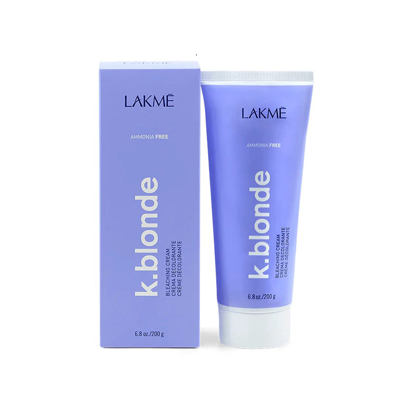 کرم دکلره بدون آمونیاک لاکمه مدل k.blonde